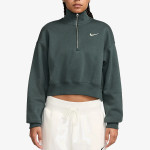 Nike Bluza W NSW PHNX FLC QZ CROP 