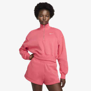 Nike Bluzë me mëngë të gjata W NSW PHNX FLC QZ CROP 