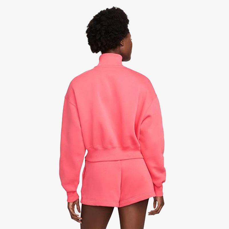 Nike Bluzë me mëngë të gjata W NSW PHNX FLC QZ CROP 