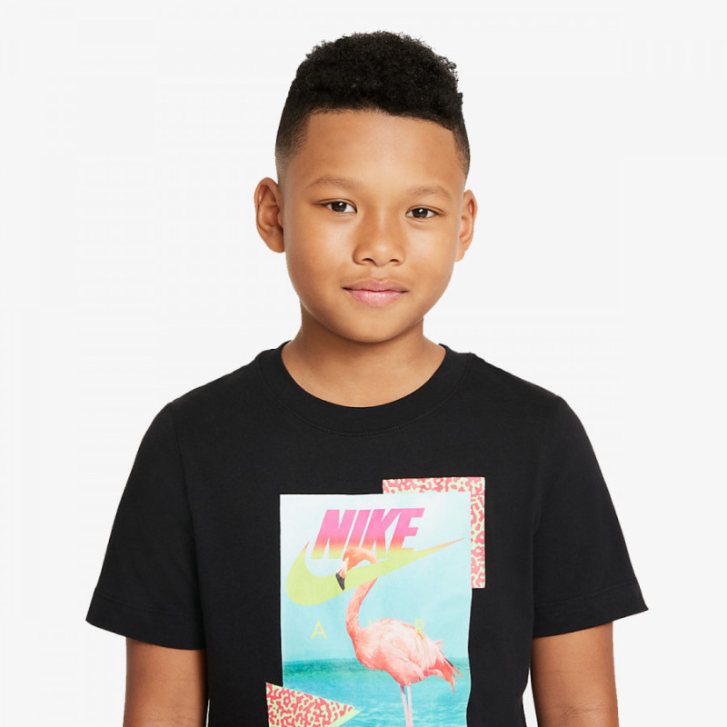 Nike Bluzë B NSW TEE BCH FLMNGO PHOTO FS 