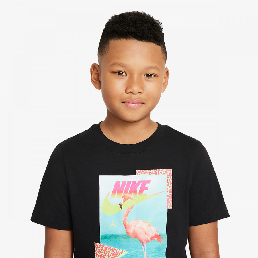Nike Bluzë B NSW TEE BCH FLMNGO PHOTO FS 