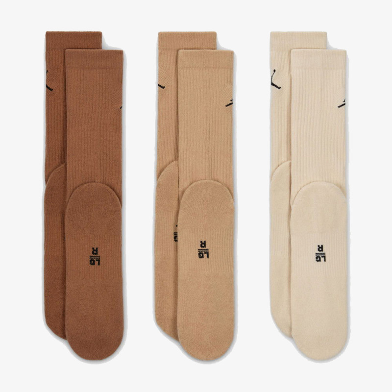 Nike Çorape U J EVERYDAY CUSH POLY CREW 3PR -  144 