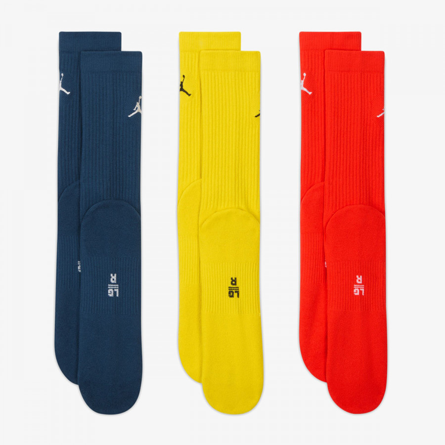 Nike Çorape U J EVERYDAY CUSH POLY CREW 3PR -  144 