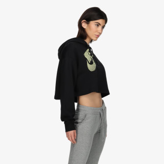 Nike Bluza W NSW FLC PO HOODIE CROP DNC 