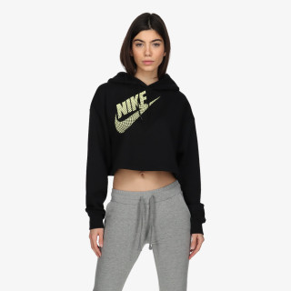 Nike Bluza W NSW FLC PO HOODIE CROP DNC 