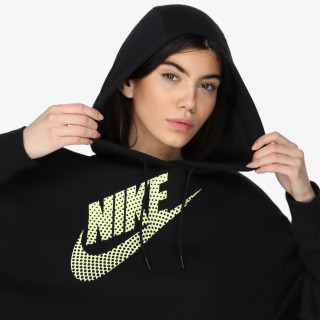 Nike Bluza W NSW FLC PO HOODIE CROP DNC 