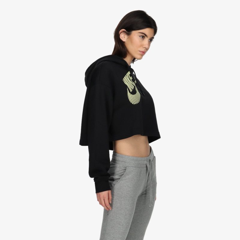 Nike Bluza W NSW FLC PO HOODIE CROP DNC 