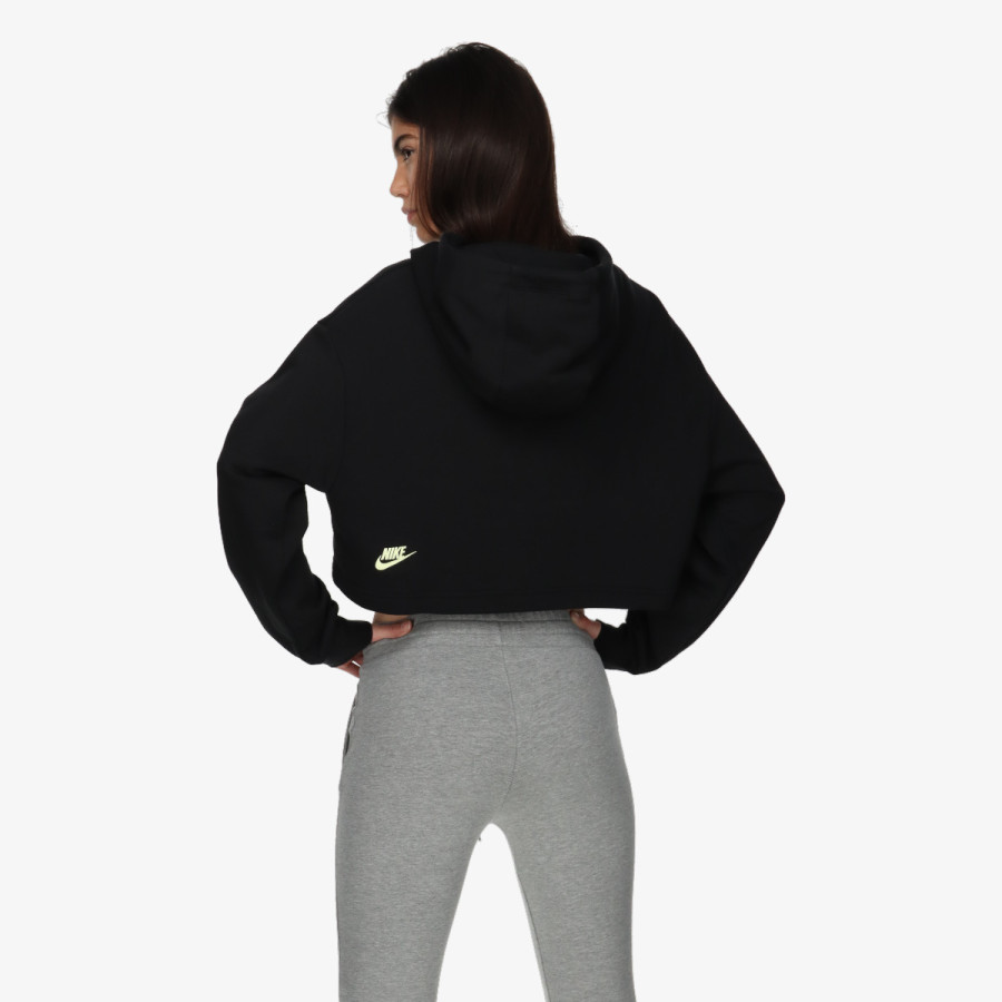 Nike Bluza W NSW FLC PO HOODIE CROP DNC 