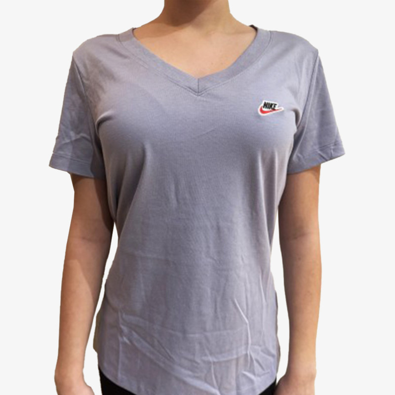 Nike Bluzë W NSW TEE VNECK LBR FS 