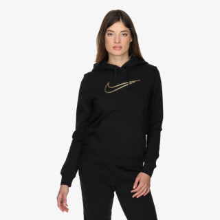 Nike Bluza W NSW PE CLB FLC SHINE OS PO 
