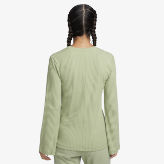Nike Bluzë me mëngë të gjata W NSW RIB JRSY LS VNK TOP 