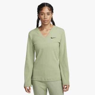 Nike Bluzë me mëngë të gjata W NSW RIB JRSY LS VNK TOP 