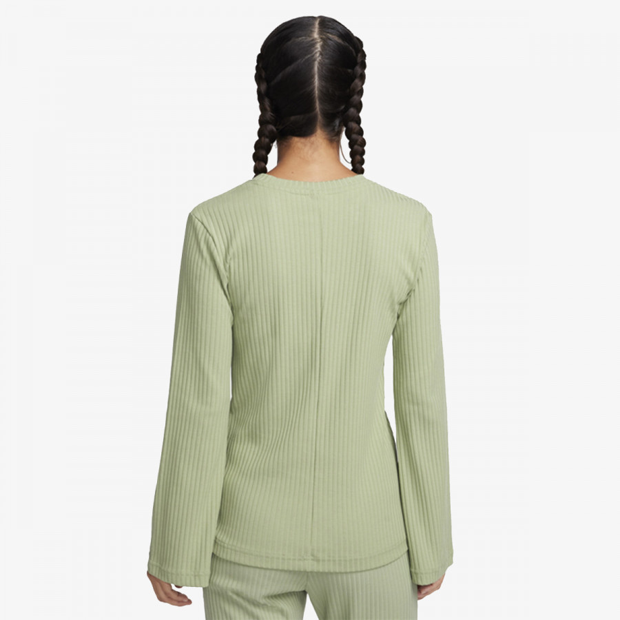 Nike Bluzë me mëngë të gjata W NSW RIB JRSY LS VNK TOP 