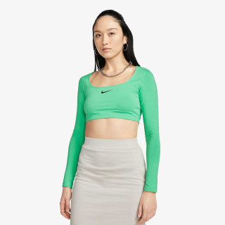 Nike Bluzë me mëngë të gjata W NSW LS CROP TOP SW 