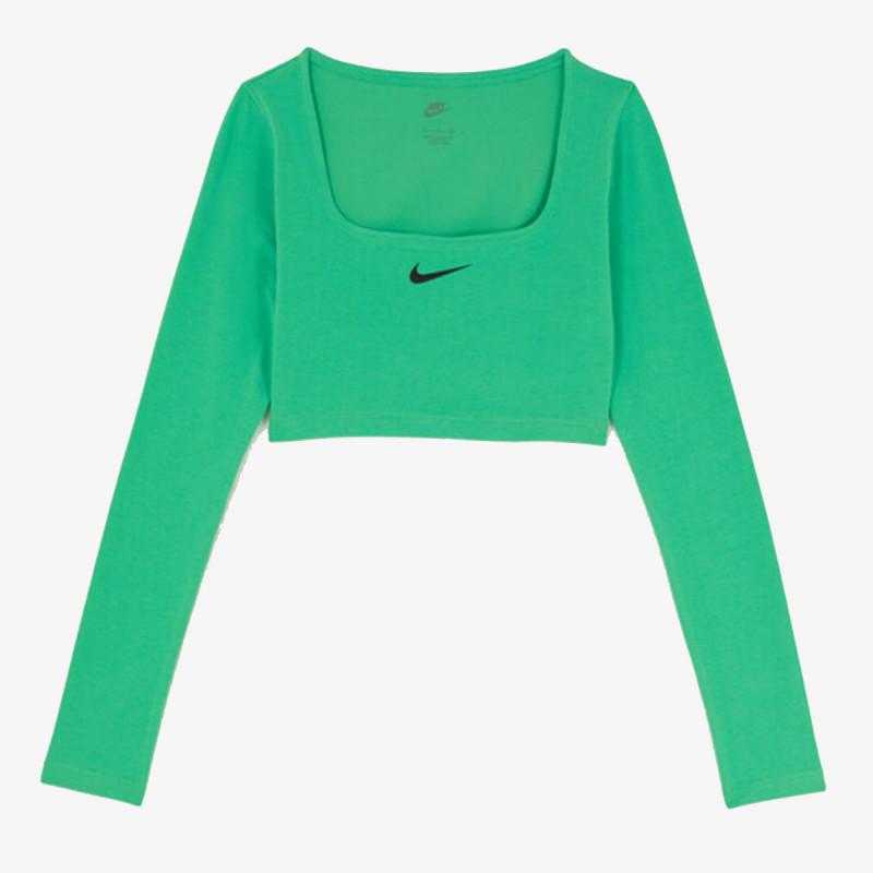 Nike Bluzë me mëngë të gjata W NSW LS CROP TOP SW 