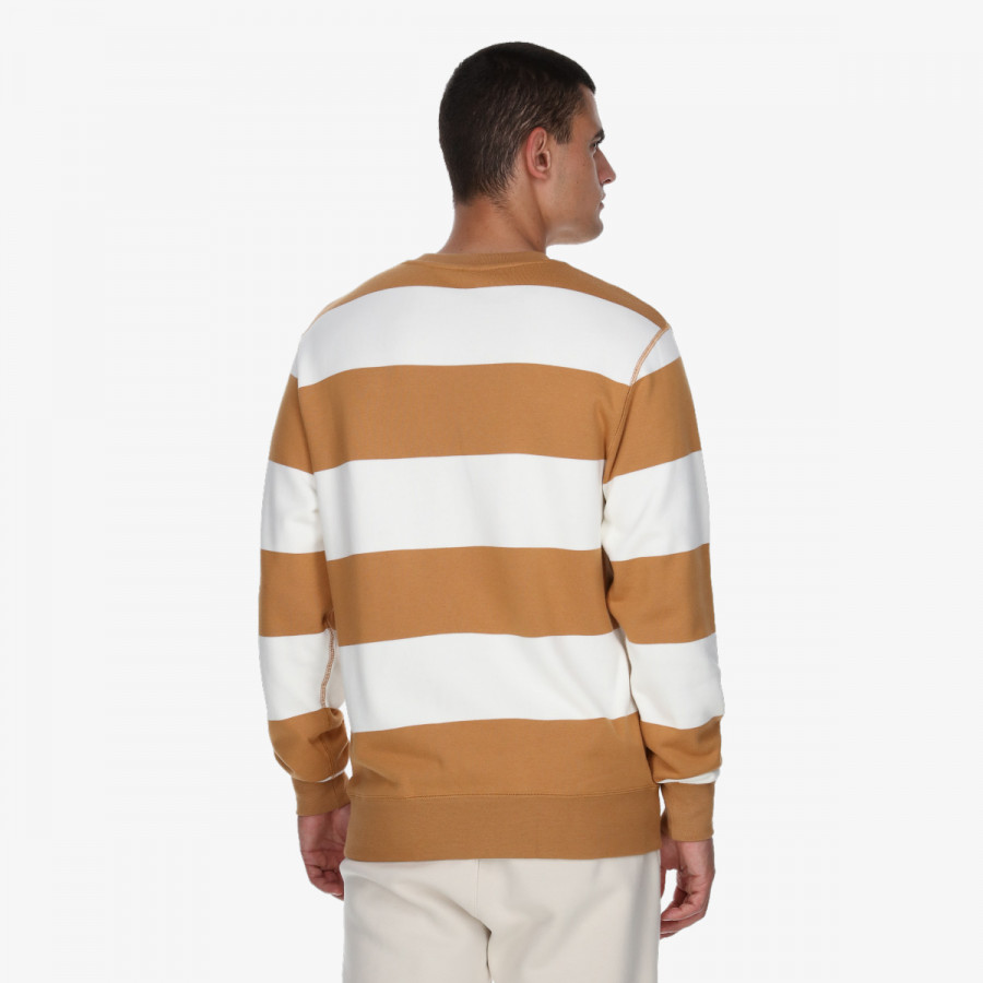 Nike Bluza M NK CLUB STRIPE HVY FT CREW 