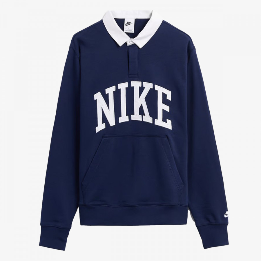 Nike Bluzë me mëngë të gjata M NK CLUB HBR FT LS POLO 