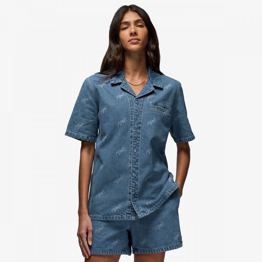 Nike Produkte W J SS AOP WVN TOP 