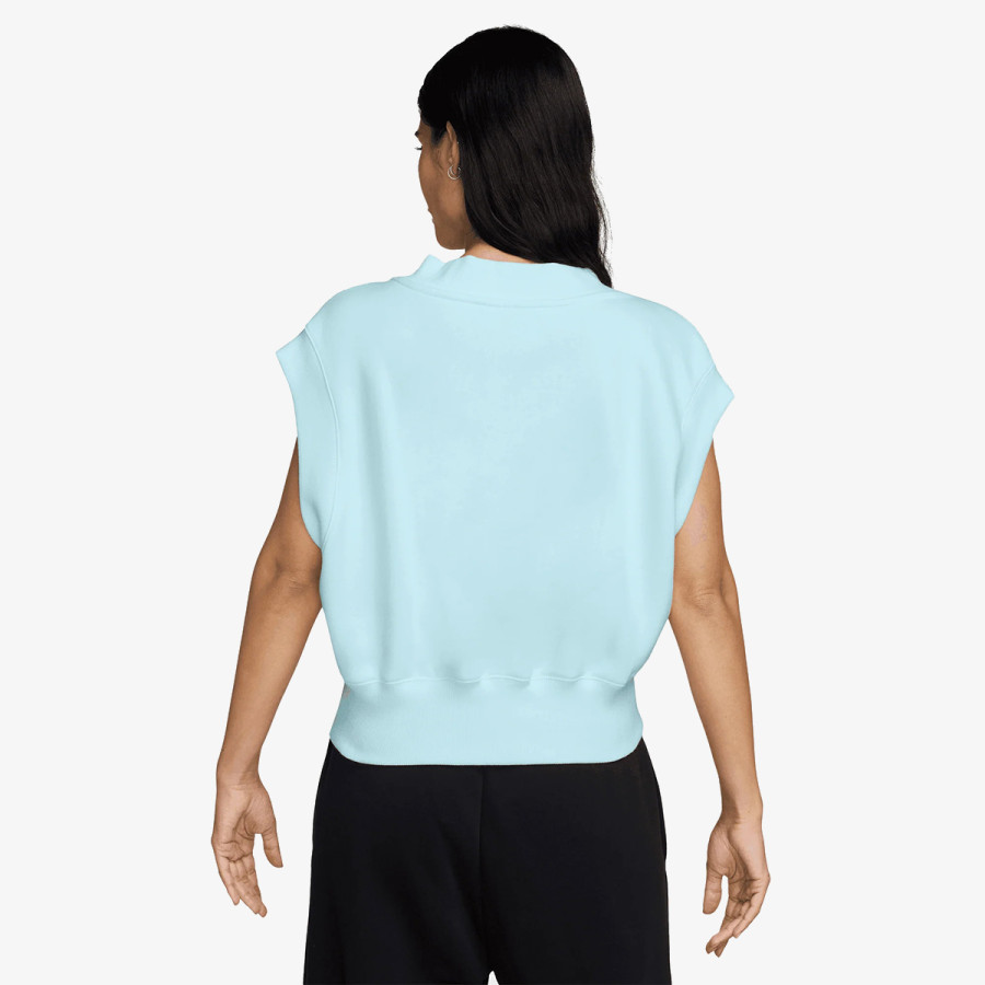 Nike Kanatjere W NSW PHNX FLC SLVLS VNECK CRP 