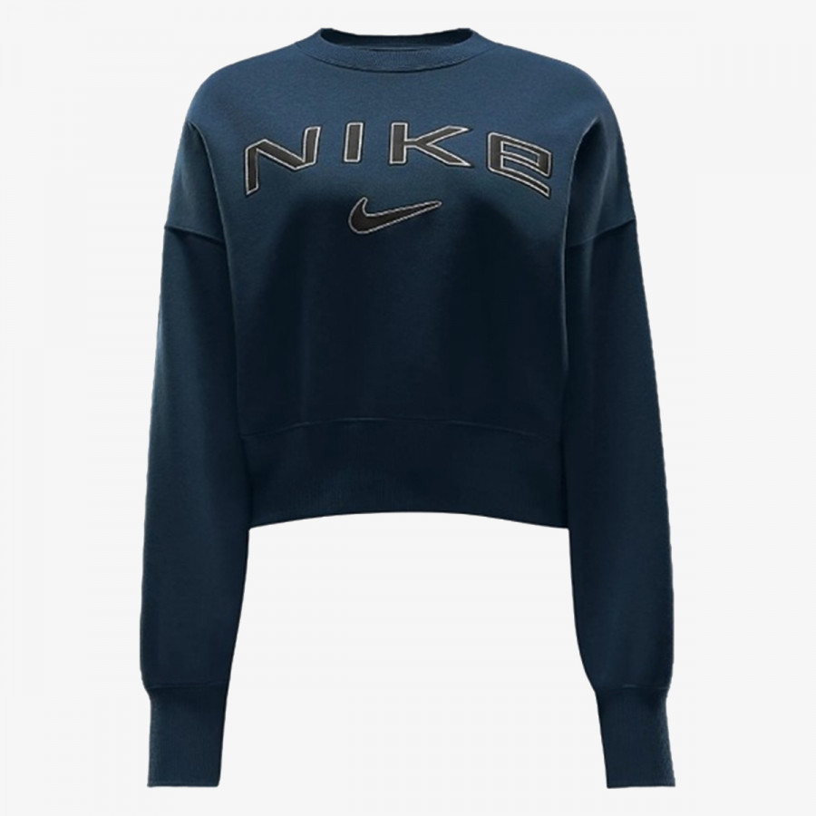 Nike Bluzë me mëngë të gjata W NSW PHNX FLC OOS LOGO CREW 