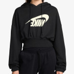 Nike Bluza W NSW OS FLC CROP PO HDY DANCE 