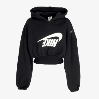 Nike Bluza W NSW OS FLC CROP PO HDY DANCE 
