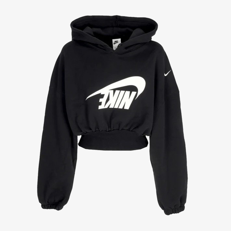 Nike Bluza W NSW OS FLC CROP PO HDY DANCE 