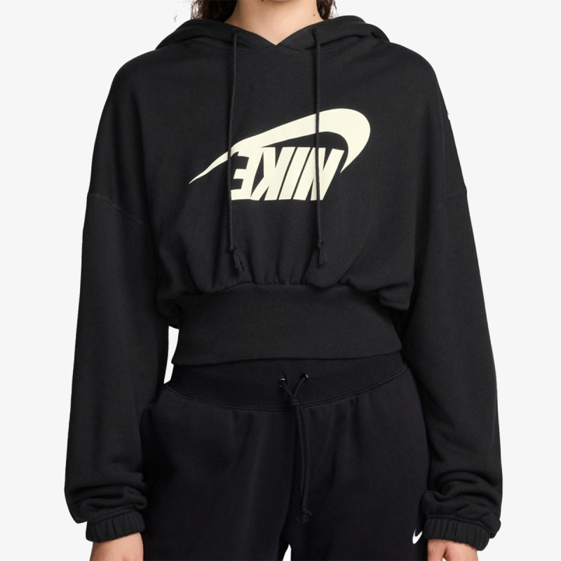 Nike Bluza W NSW OS FLC CROP PO HDY DANCE 