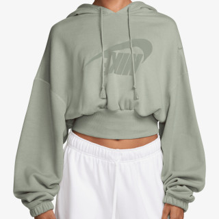 Nike Bluza W NSW OS FLC CROP PO HDY DANCE 