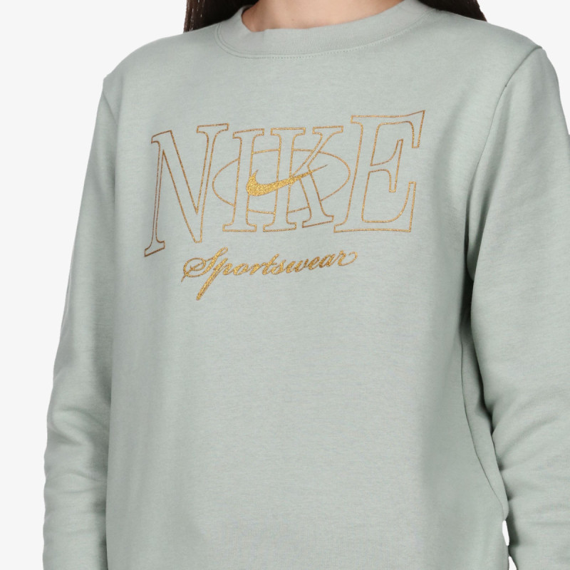 Nike Bluza W NSW CLUB PO CREW SHINE 