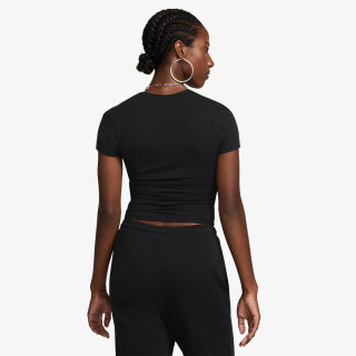 Nike Bluzë W NSW NK CHLL SS SQR NCK TOP 