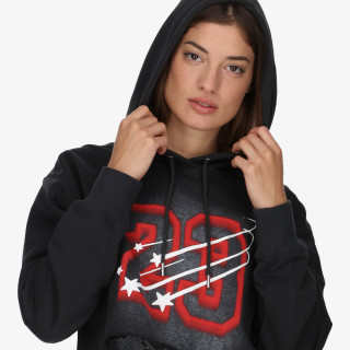 Nike Bluza W J FLT FLC PO GFX 40 
