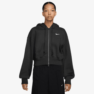 Nike Bluza W NSW PHNX FLC LSE CROP FZ HDY 
