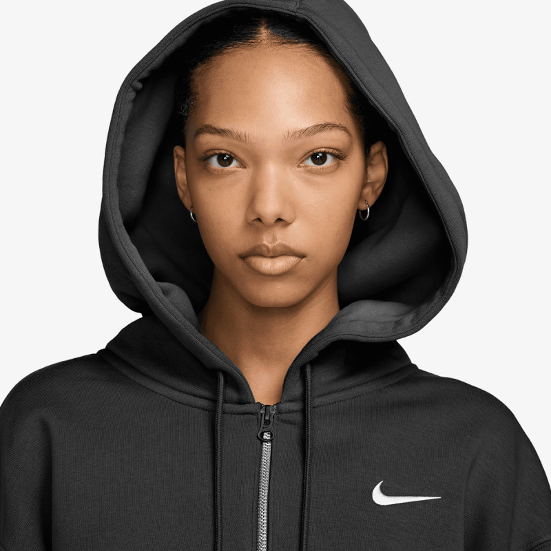Nike Bluza W NSW PHNX FLC LSE CROP FZ HDY 