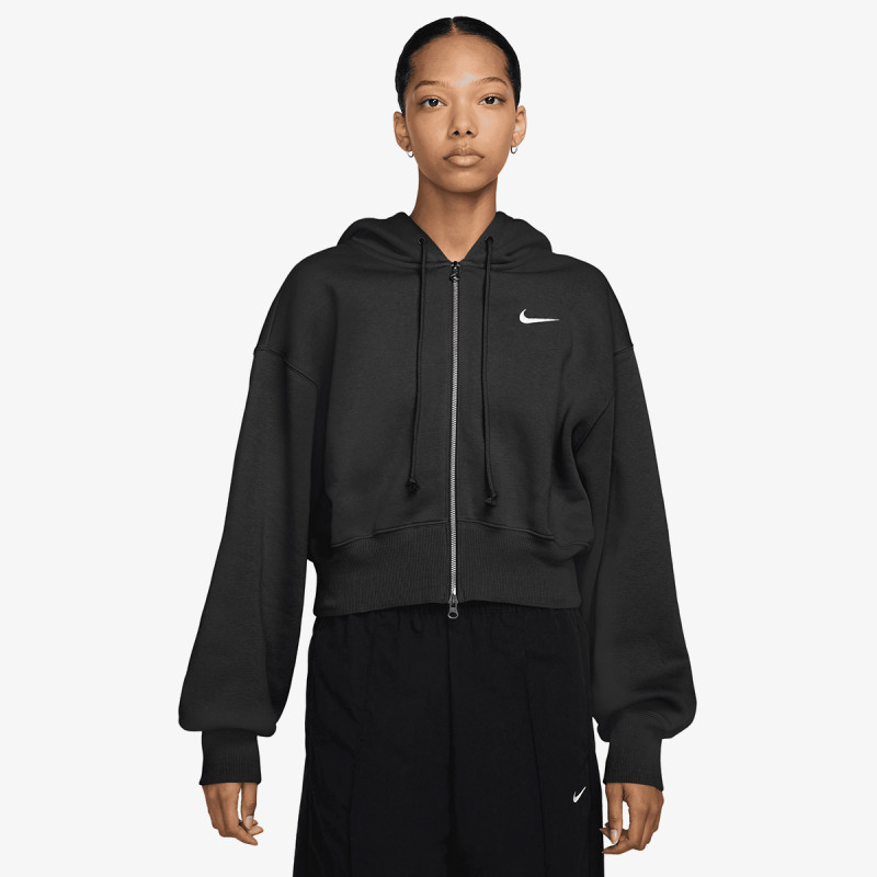 Nike Bluza W NSW PHNX FLC LSE CROP FZ HDY 