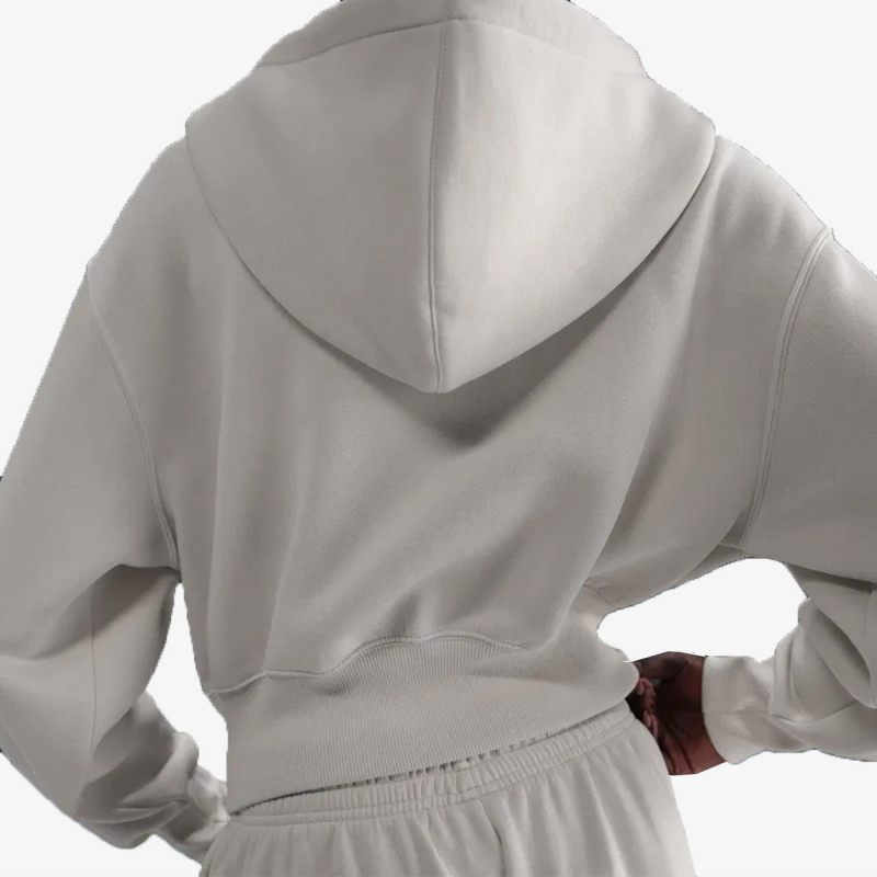 Nike Bluza W NSW PHNX FLC LSE CROP FZ HDY 