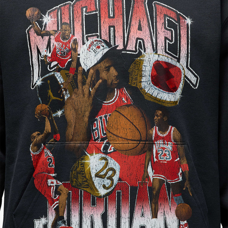 Nike Bluza M J FLIGHT GFX FLC PO 