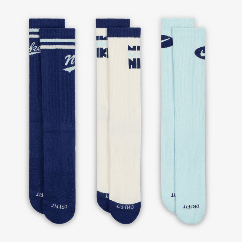 Nike Çorape U NK ED PLS CRW 3PR LFESTL 144 