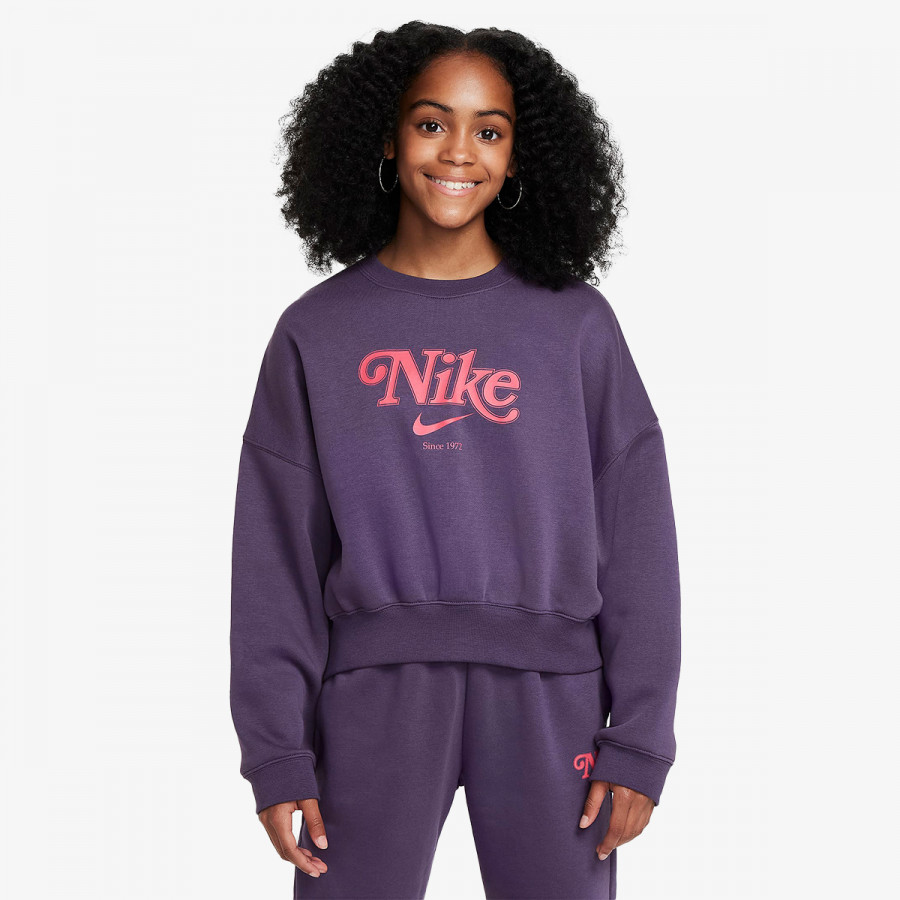 Nike Bluza G NSW TREND FLC CRP CREW 