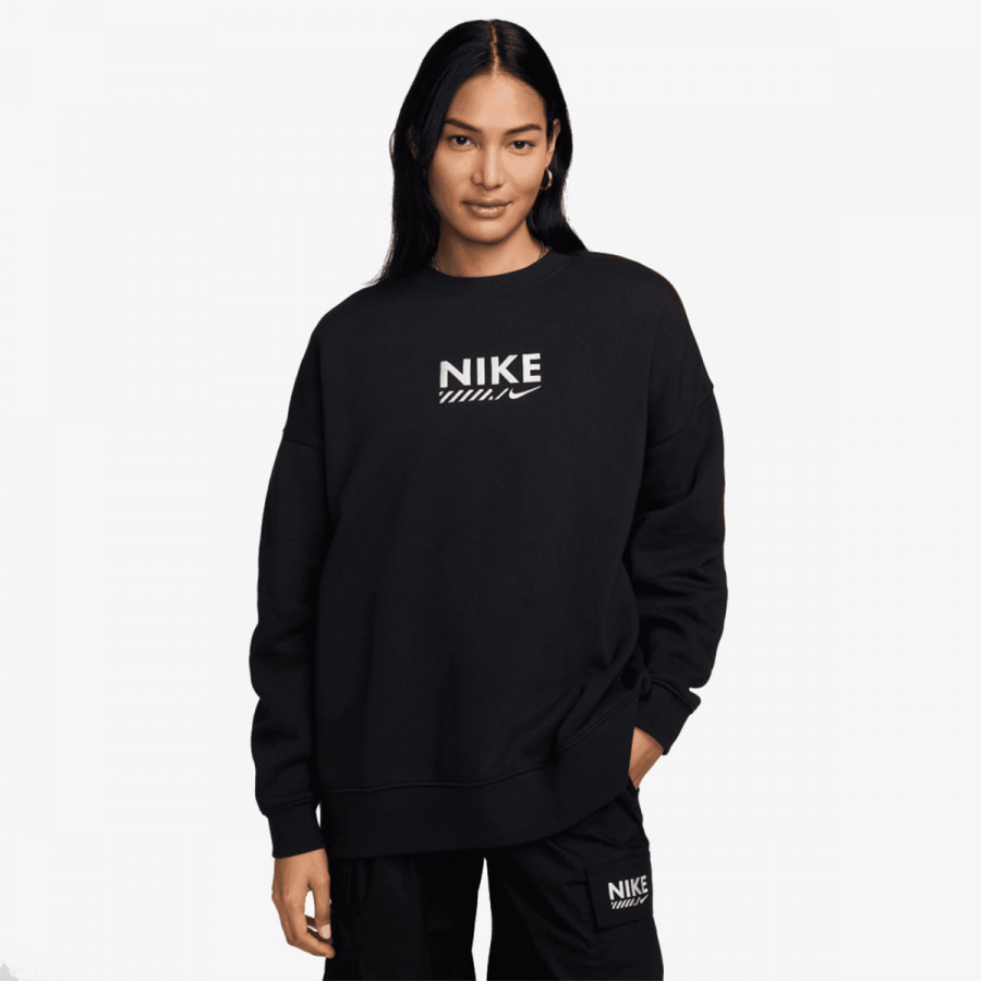 Nike Bluza W NSW FLC OS CREW GLS 