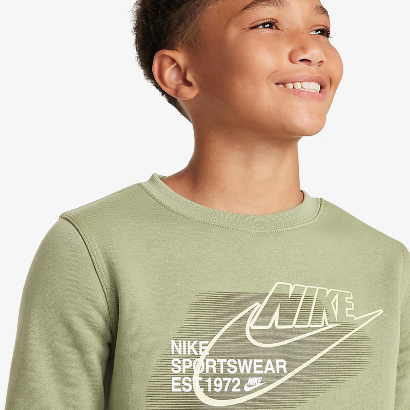 Nike Bluza B NSW SI CREW BB 