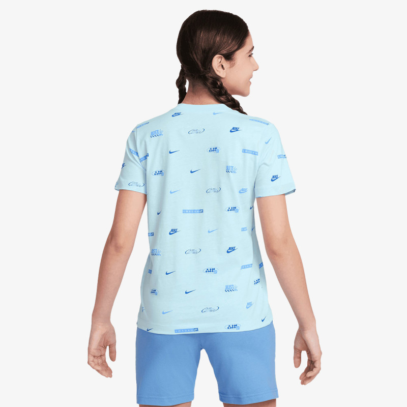 Nike Bluzë K NSW TEE AOP 