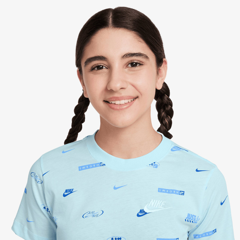 Nike Bluzë K NSW TEE AOP 