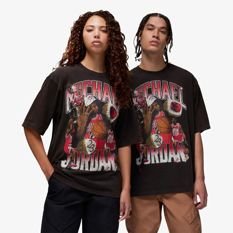 Nike Bluzë M J FLT ESS GFX OVSZ SS CRW 