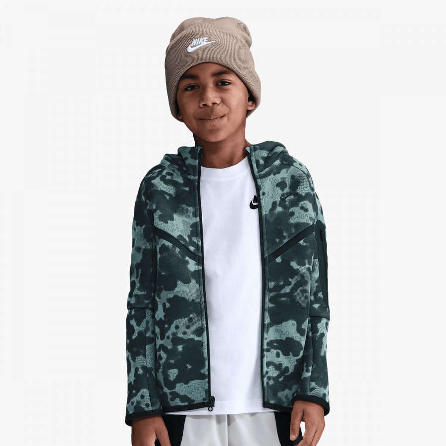 Nike Bluza B NSW TECH FLC FZ SSNL - PD 