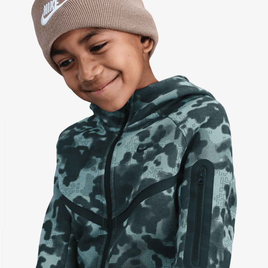 Nike Bluza B NSW TECH FLC FZ SSNL - PD 