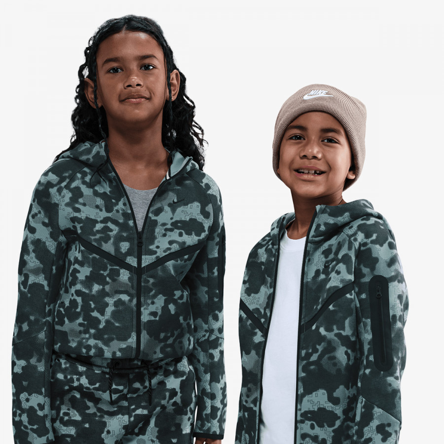 Nike Bluza B NSW TECH FLC FZ SSNL - PD 