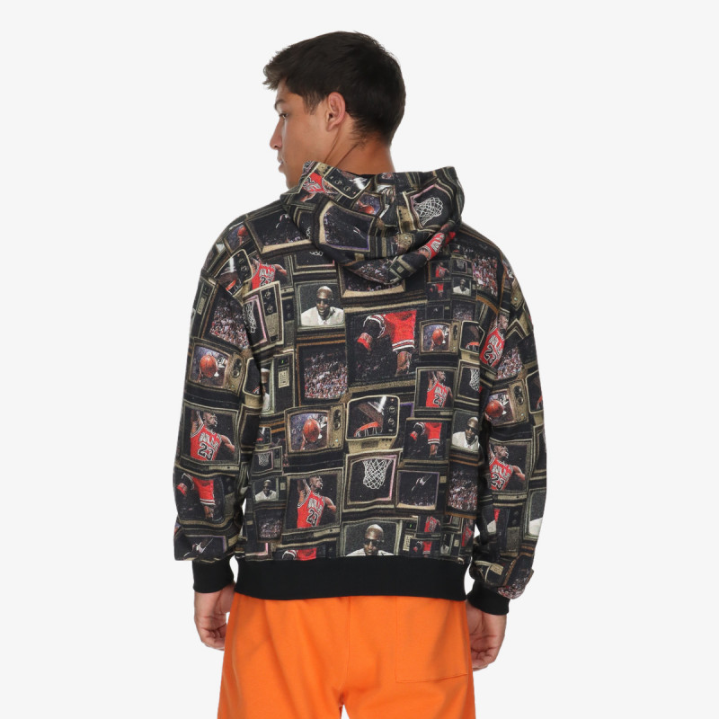 Nike Bluza M J BRK AOP FLC PO LB 