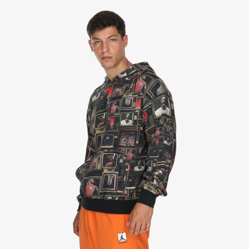 Nike Bluza M J BRK AOP FLC PO LB 