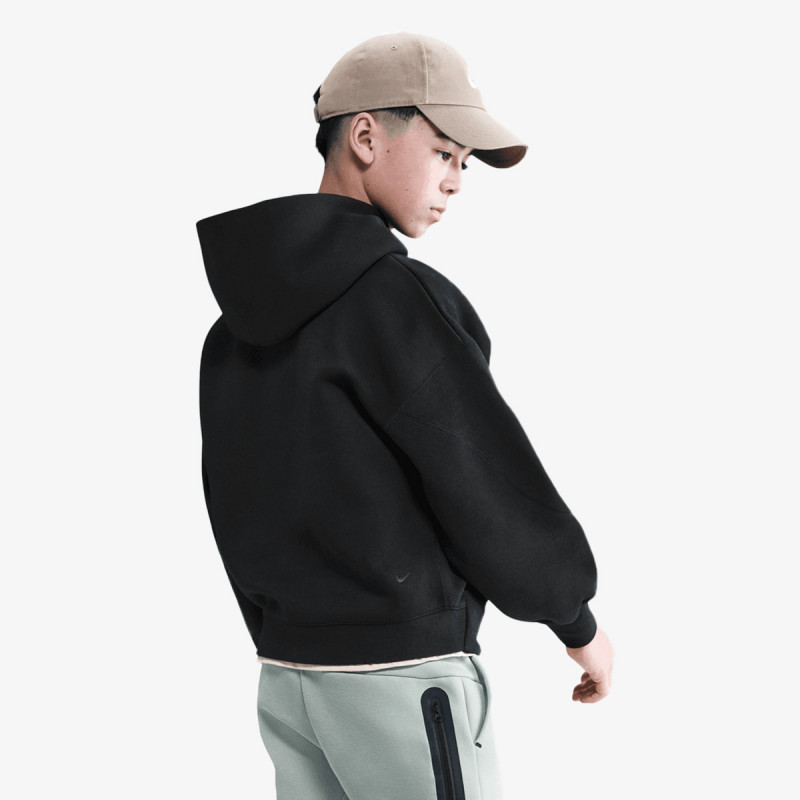 Nike Bluza B NSW TCH FLC OVRS PO HDY-PD 